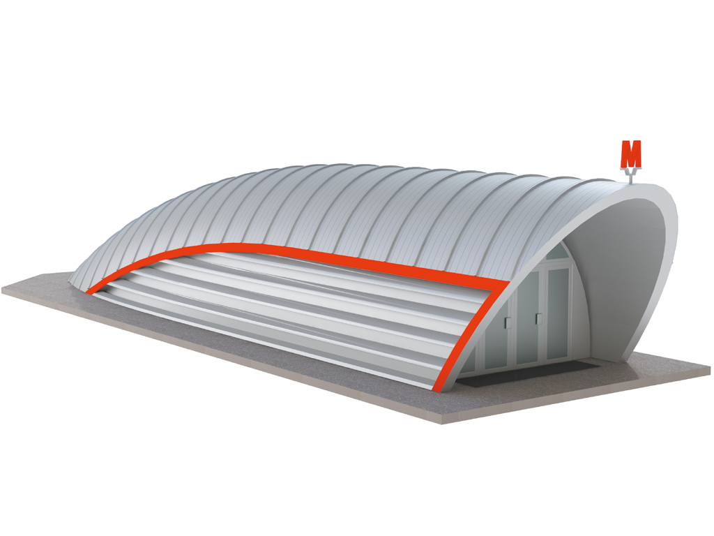 Sanoat falts texnologiyasiga asoslangan DH-RS tom yopish tizimlari